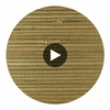 La Diabla Grasscloth | Phillipe Romano Circular Swatch | DW