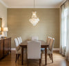 La Halelua Grasscloth | Phillipe Romano - dining room room setting