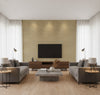 La Halelua Grasscloth | Phillipe Romano - living room room setting