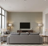 La Halelua Grasscloth | Phillipe Romano - living room room setting