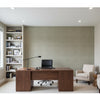 La Halelua Grasscloth | Phillipe Romano - office room setting