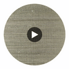 La Halelua Grasscloth | Phillipe Romano Circular Swatch | DW