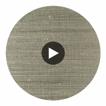 La Halelua Grasscloth | Phillipe Romano Circular Swatch | DW