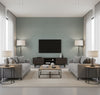 La Halelua Grasscloth | Phillipe Romano - living room room setting