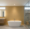 La Halelua Grasscloth | Phillipe Romano - bathroom room setting