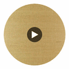 La Halelua Grasscloth | Phillipe Romano Circular Swatch | DW