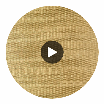 La Halelua Grasscloth | Phillipe Romano Circular Swatch | DW