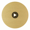 La Halelua Grasscloth | Phillipe Romano Circular Swatch | DW