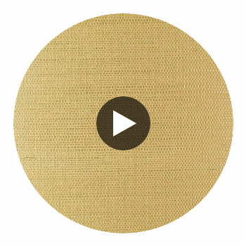 La Halelua Grasscloth | Phillipe Romano Circular Swatch | DW