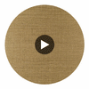 La Halelua Grasscloth | Phillipe Romano Circular Swatch | DW
