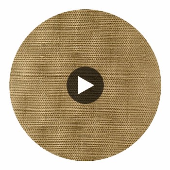 La Halelua Grasscloth | Phillipe Romano Circular Swatch | DW