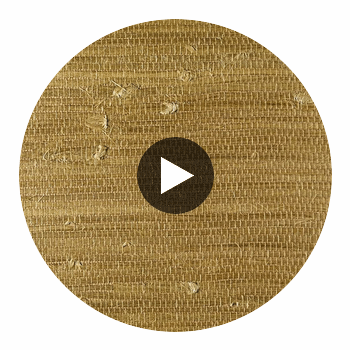 La Halelua Grasscloth | Phillipe Romano Circular Swatch | DW