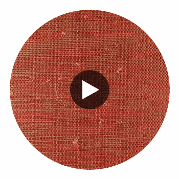 La Libra Grasscloth | Phillipe Romano Circular Swatch | DW