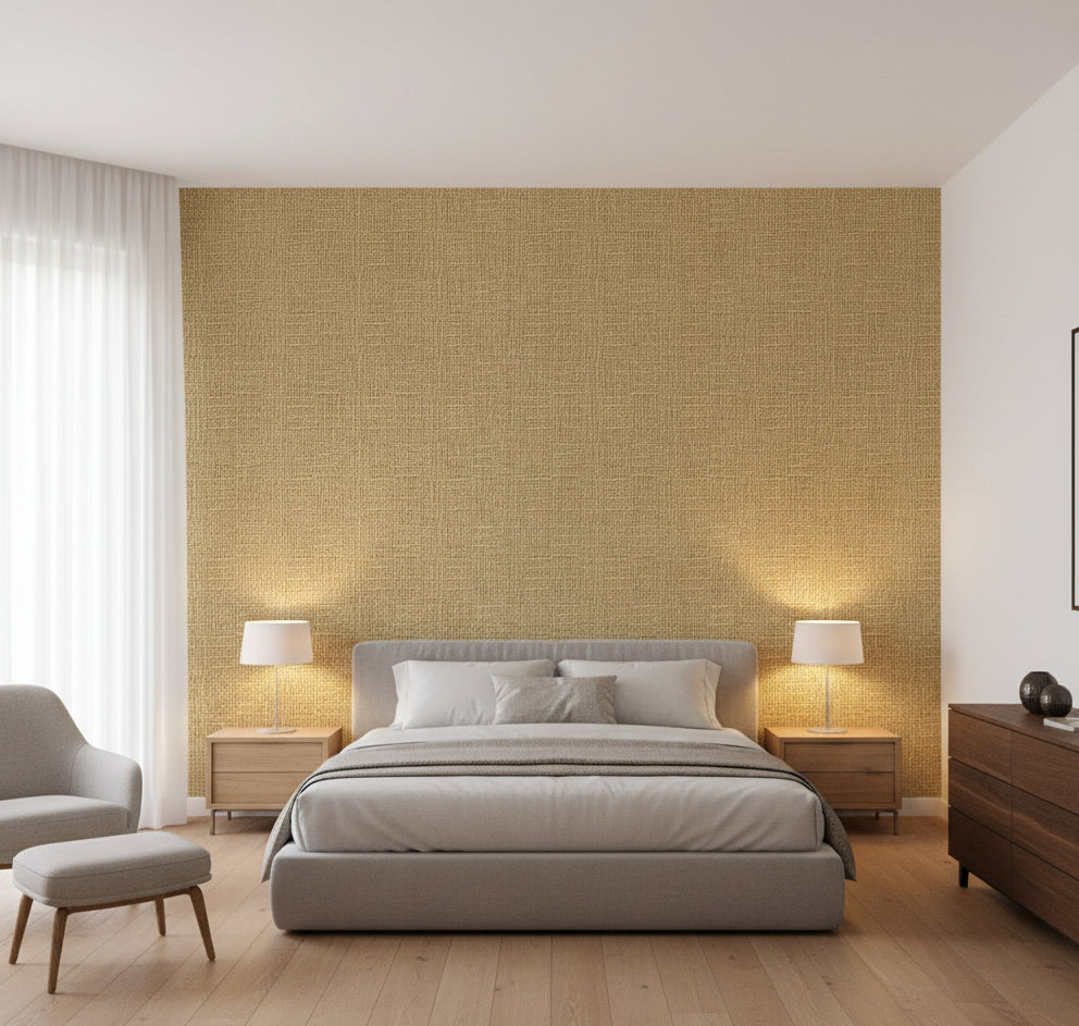 La Loparica Basketweave | Phillipe Romano - bedroom room setting
