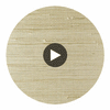 La Lunaria Grasscloth | Phillipe Romano Circular Swatch | DW