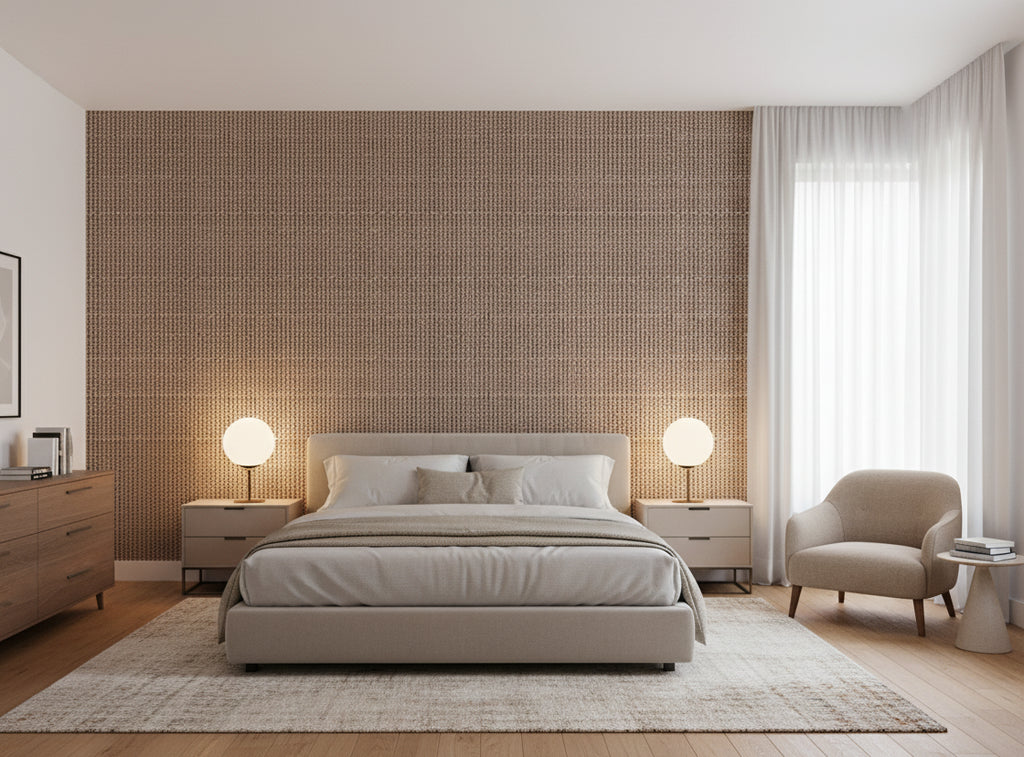 La Prato Textured | Phillipe Romano - bedroom room setting