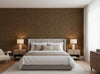 La Spezia Gauze Wallcovering - bedroom room setting