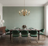 La Tito Grasscloth | Phillipe Romano - dining room room setting