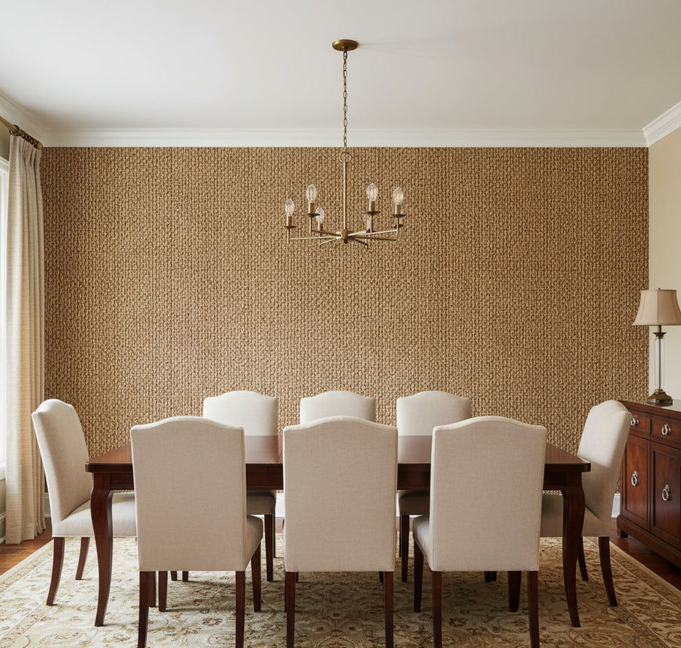 La Vida Loca Basketweave | Phillipe Romano - dining room room setting