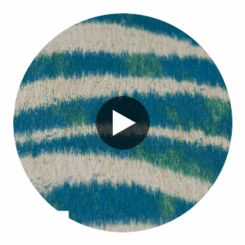 Labasa Marine Zebra | Hollywood Wallcoverings Circular Swatch | Hollywood Wallcoverings