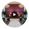 Labasa Purple Snake Skin | Hollywood Wallcoverings Circular Swatch | Hollywood Wallcoverings