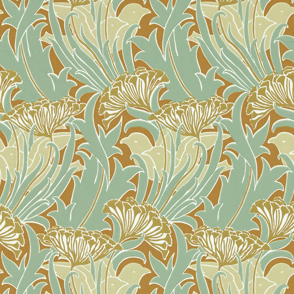 Laceflower Tobacco/Pistachio | Morris & Co.
