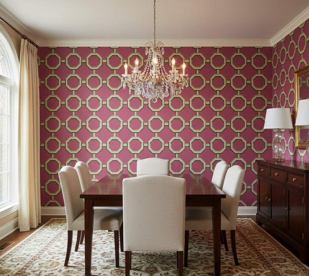 Lagos - Copper Gold - dining room room setting