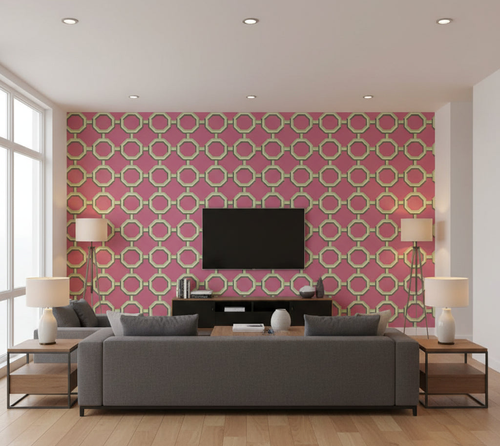 Lagos - Copper Gold - living room room setting