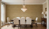 Lahana Classic Grasscloth | Phillipe Romano - dining room room setting