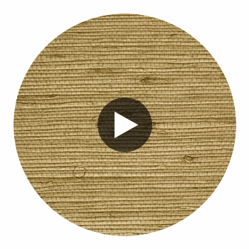 Lahana Classic Grasscloth | Phillipe Romano Circular Swatch | DW