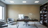 Lahana Classic Grasscloth | Phillipe Romano - office room setting