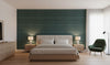 Lahana Classic Grasscloth | Phillipe Romano - bedroom room setting