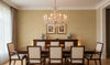 Lahana Classic Grasscloth | Phillipe Romano - dining room room setting