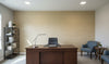 Lahana Classic Grasscloth | Phillipe Romano - office room setting