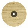 Lahana Classic Grasscloth | Phillipe Romano Circular Swatch | DW
