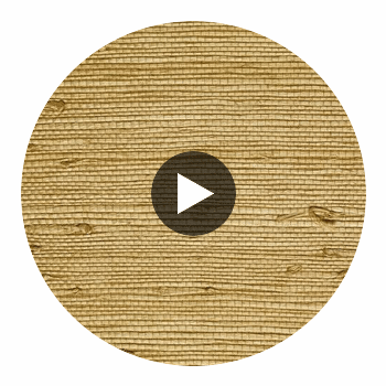 Lahana Classic Grasscloth | Phillipe Romano Circular Swatch | DW