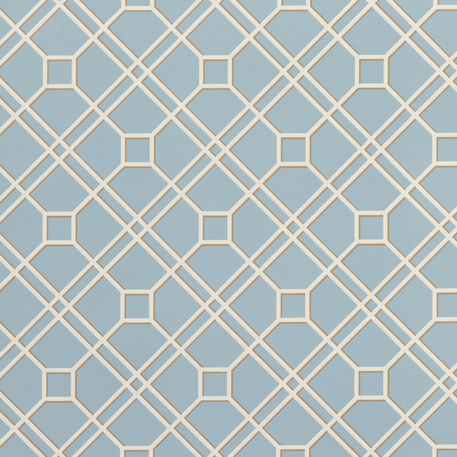 Langdale Trellis - Soft Blue - Image 2