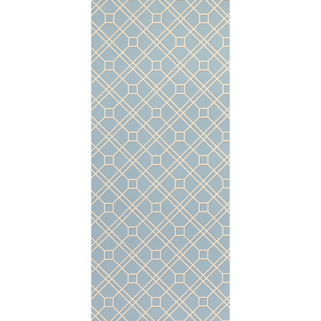 Langdale Trellis - Soft Blue - Image 3