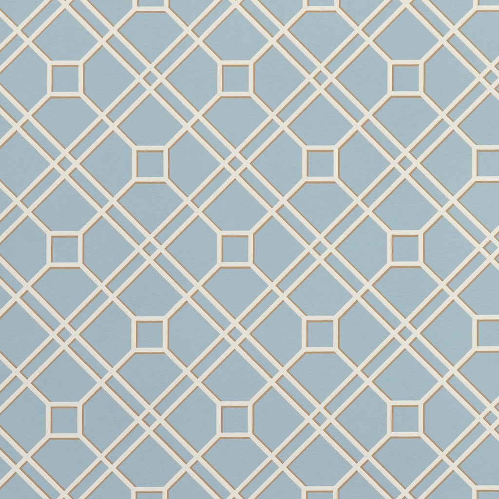 Langdale Trellis - Soft Blue - Image 1