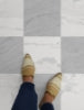 Langley Grey Peel and Stick Floor Tiles | Jeffrey Stevens - Image 6