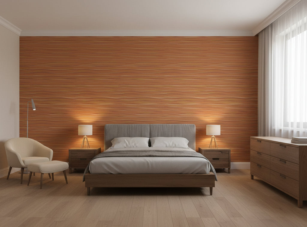 Lanvin Arpergeo Wallcovering - bedroom room setting