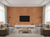 Lanvin Arpergeo Wallcovering - living room room setting