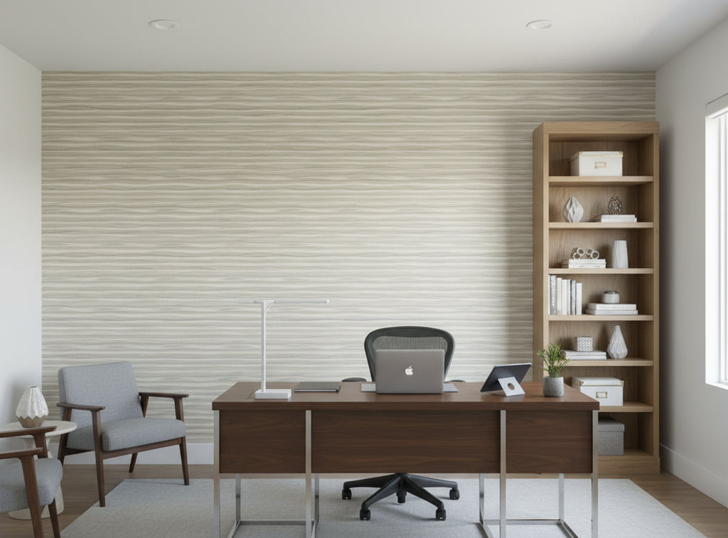 Lanvin Arpergeo Wallcovering - office room setting
