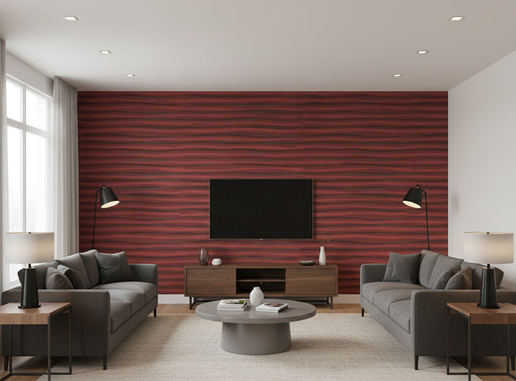 Lanvin Arpergeo Wallcovering - living room room setting