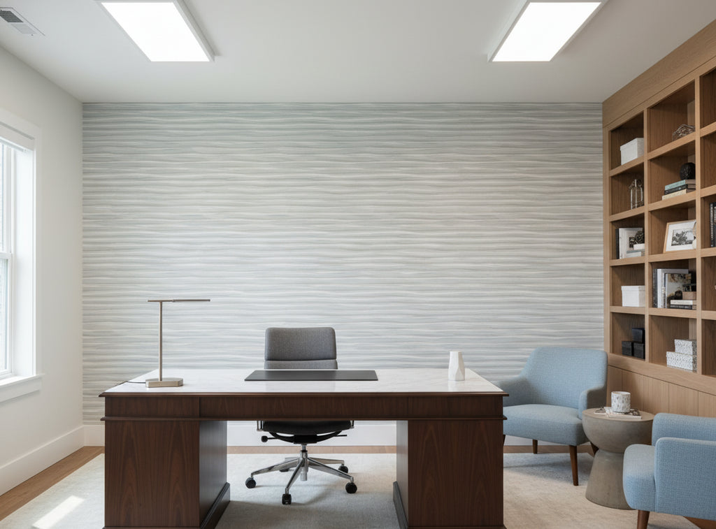 Lanvin Arpergeo Wallcovering - office room setting