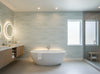 Lanvin Arpergeo Wallcovering - bathroom room setting