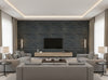 Lanvin Arpergeo Wallcovering - living room room setting