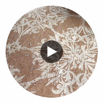 Latigo Real Cork | Phillipe Romano Circular Swatch | DW