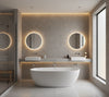 Latigo Real Cork | Phillipe Romano - bathroom room setting