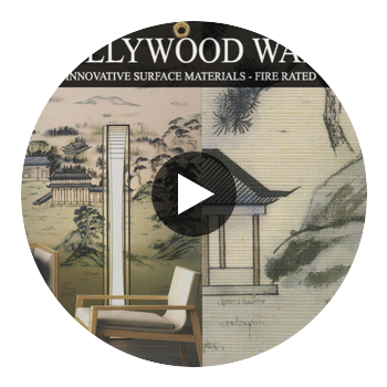 Laurel Hills - Panels | Hollywood Wallcoverings Circular Swatch | Hollywood Wallcoverings